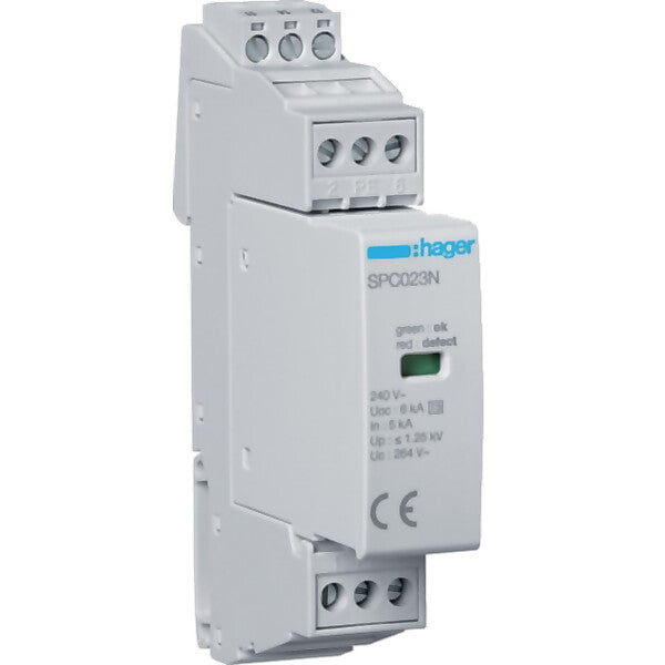 Hager Überspannungsableiter T3 1P+N Uc 264V SPC203N